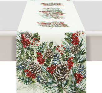 Winter Garland Table Runner -13x 72