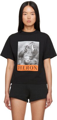 Black 'Heron' T-Shirt