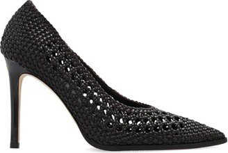 Pointed Toe Woven Pumps