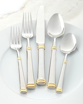 45-Piece Gold Bramasole Flatware Service