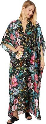 Floral Peace Kaftan (Multi) Women's Swimwear