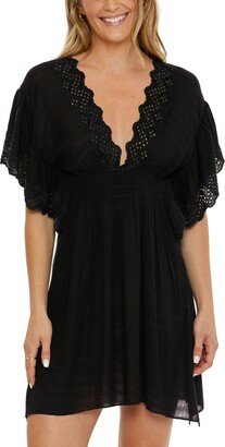 Barbados Embroidered Cover-Up Tunic