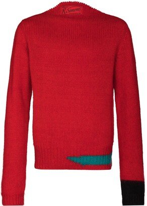 Vintage funnel-neck jumper