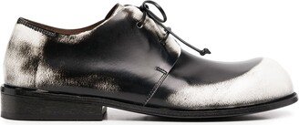 Distressed-Effect Derby Shoes