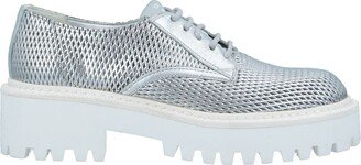 Lace-up Shoes Silver-AC