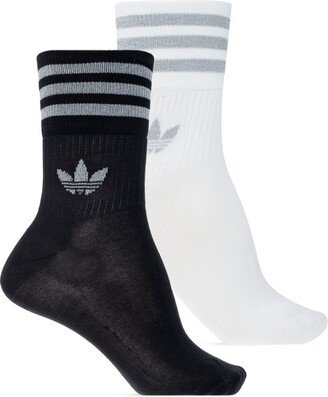 Striped Pack Of Two Socks