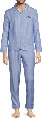 CLASS Men's 2-Piece Logo Pajama Set