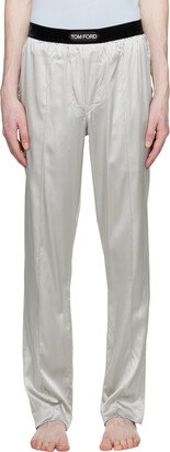 Gray Pinched Seam Pyjama Pants