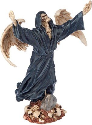 Grim Reaper Dark Passage Gothic Statue, 11 Inch, full color