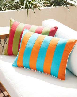 Plage Striped Decorative Pillow