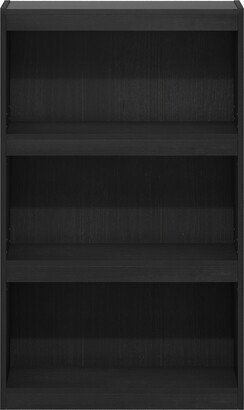 JAYA Enhanced Home Bookcase 3-Tier Adjustable Bookshelf