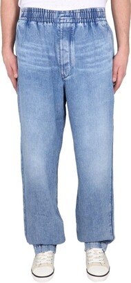 High Waist Straight Leg Jeans-AF