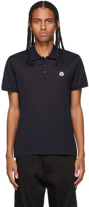 Navy Knit Polo