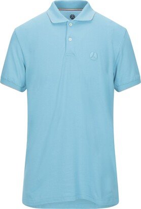 PEOPLE OF SHIBUYA Polo Shirt Turquoise