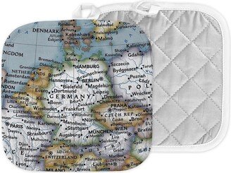 Germany Map Hot Pad - Pot Holder Gift Kitchen Airbnb Decor