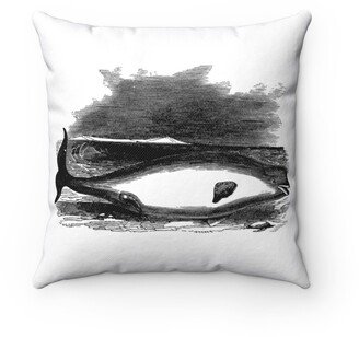 Beluga Whale Pillow - Throw Custom Cover Gift Idea Room Decor