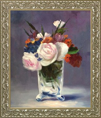 Museum Masters Flowers In A Crystal Vase By Edouard Manet