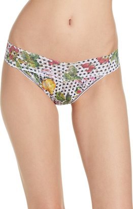 Print Original Rise Thong