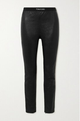 Leather Leggings - Black