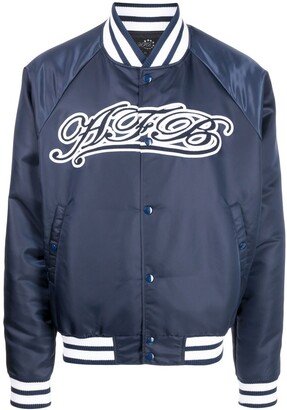 AFB Logo-Embroidered Bomber Jacket