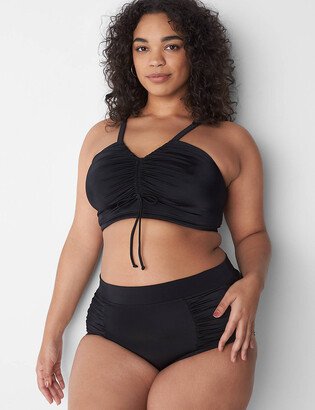 No-Wire Halter Bikini Swim Top