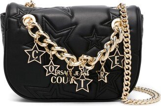 Star Logo-quilted crossbody bag