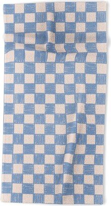 Schatzi Brown Alice Check Powder Beach Towel