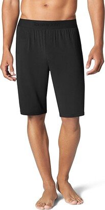 Second Skin Sleep Shorts (Black) Men's Pajama