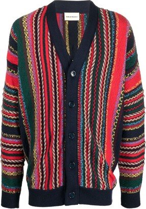 Striped Knit Cardigan