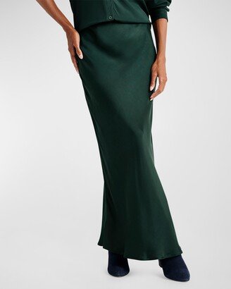 Orla Maxi Satin Skirt