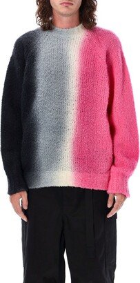 Tie-Dye Knitted Sweater