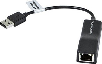 Monoprice Low Power USB 2.0 Fast Ethernet Adapter For PC, Mac Desktop Or Laptop Computer, Supports Full & Half-Duplex Operations