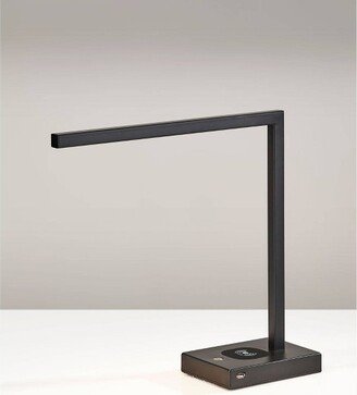 16 Aidan Adessocharge Desk Lamp (Includes LED Light Bulb) Matte Black