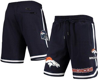 Pro Standard Men's Navy Denver Broncos Core Shorts