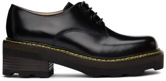 Black Tera Brogue Oxfords