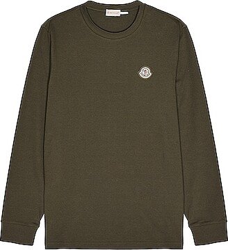 Long Sleeve T-Shirt in Olive