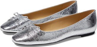 Nori Flex Flat (Silver) Women's Shoes