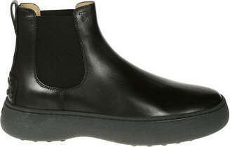 High-Ankle Chelsea Boots