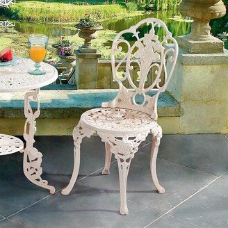 Villa Ravello Rose Garden Cast Iron Bistro Chair Each