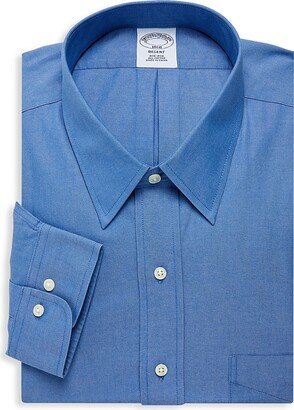 Regent Fit Solid Dress Shirt-AA