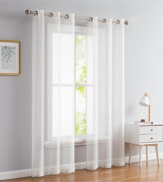 Sprinkles Window Panel Set, 76 x 96