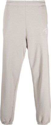 Logo-Print Cotton Track Trousers-AA