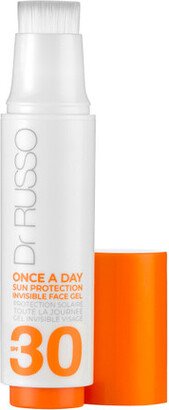 DR Russo Once A Day Sun Protection Invisible Face Gel SPF30 15ml