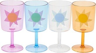 Poolside Wine Glass Set of 4