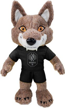 Mascot Factory Nashville Sc x Johnny Cash Tempo the Coyote Mascot Plush - Black, Brown