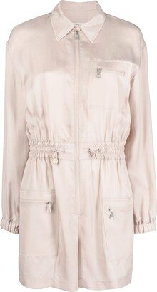 Long-Sleeve Playsuit