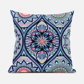 Amrita Sen Designs Amrita Sen Bohemian Mandala Vector Indoor Outdoor Pillow-AA