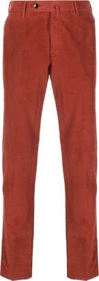 PT Torino Pressed-Crease Corduroy Chino Trousers