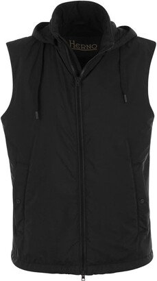 Hooded nuage waistcoat-AA