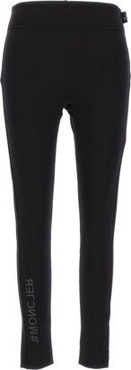 Logo Printed Zip Detailed Leggings